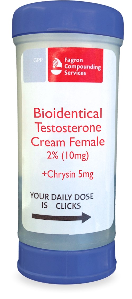 Testosterone Cream Female (10mg) +Chrysin